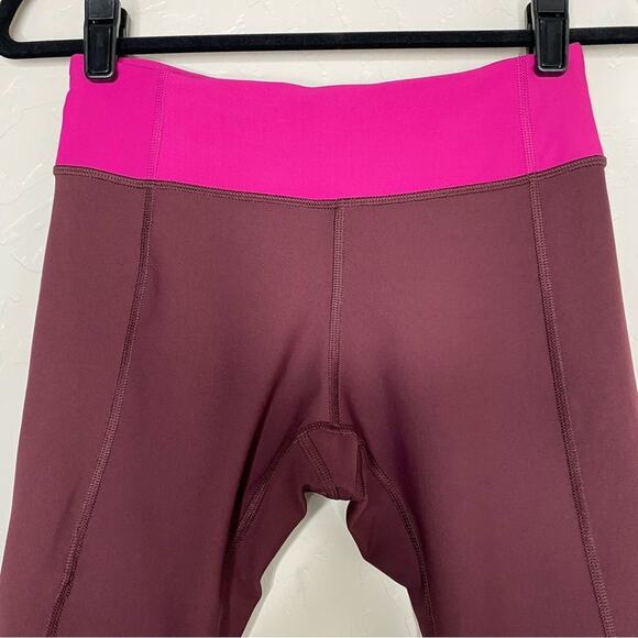 Lululemon Bordeaux Drama Tight Stuff Crop 15" 6 - Picture 2 of 10